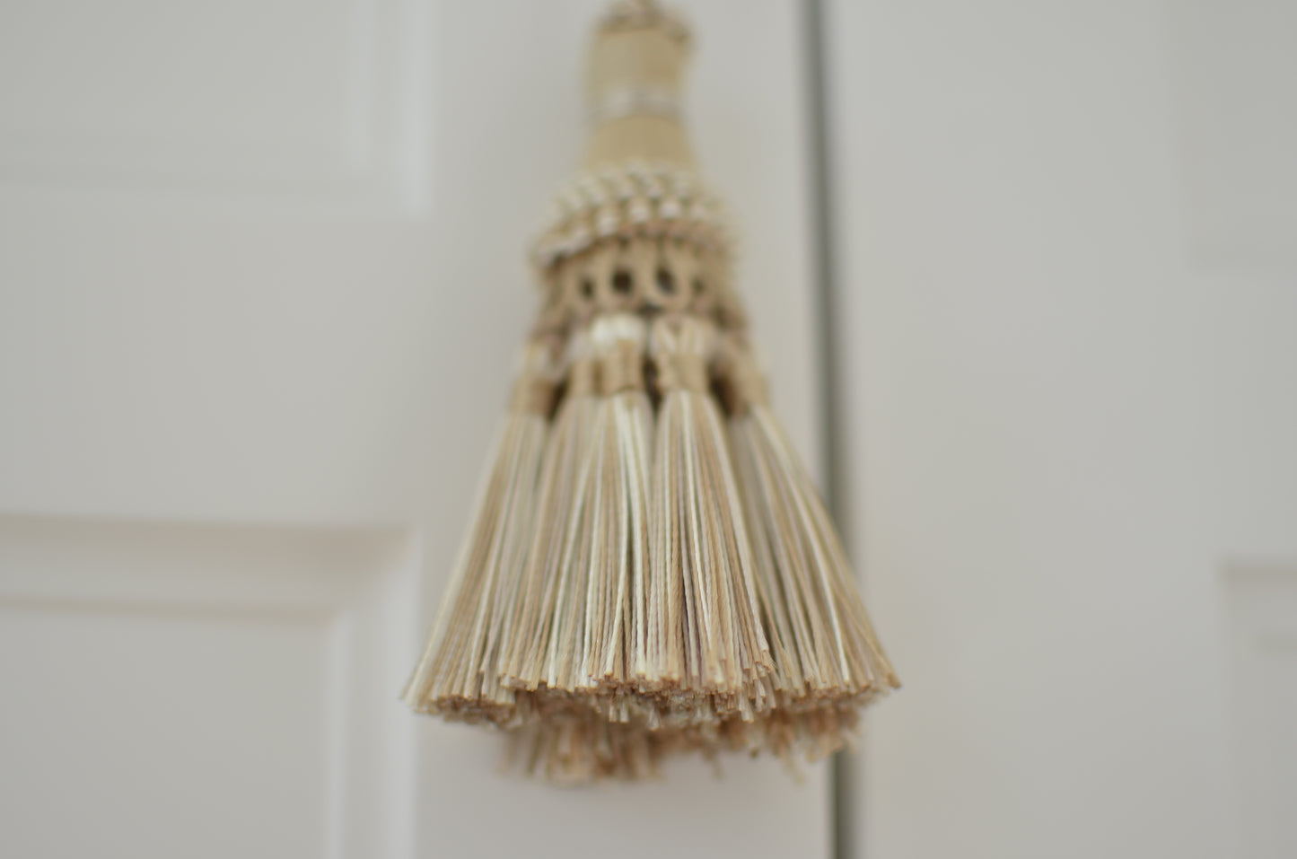 Tassel in creamy golden beige