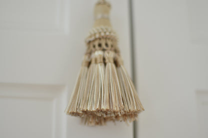 Tassel in creamy golden beige