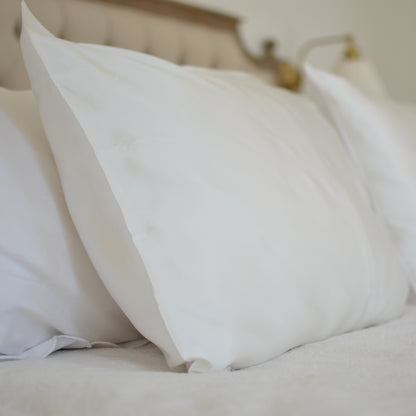 White pillowcase