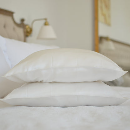 White pillowcase
