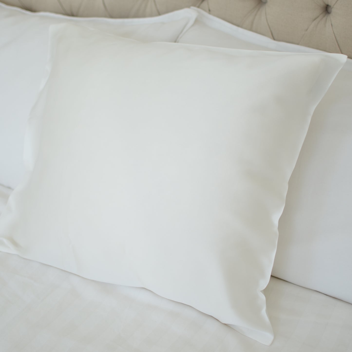White pillowcase