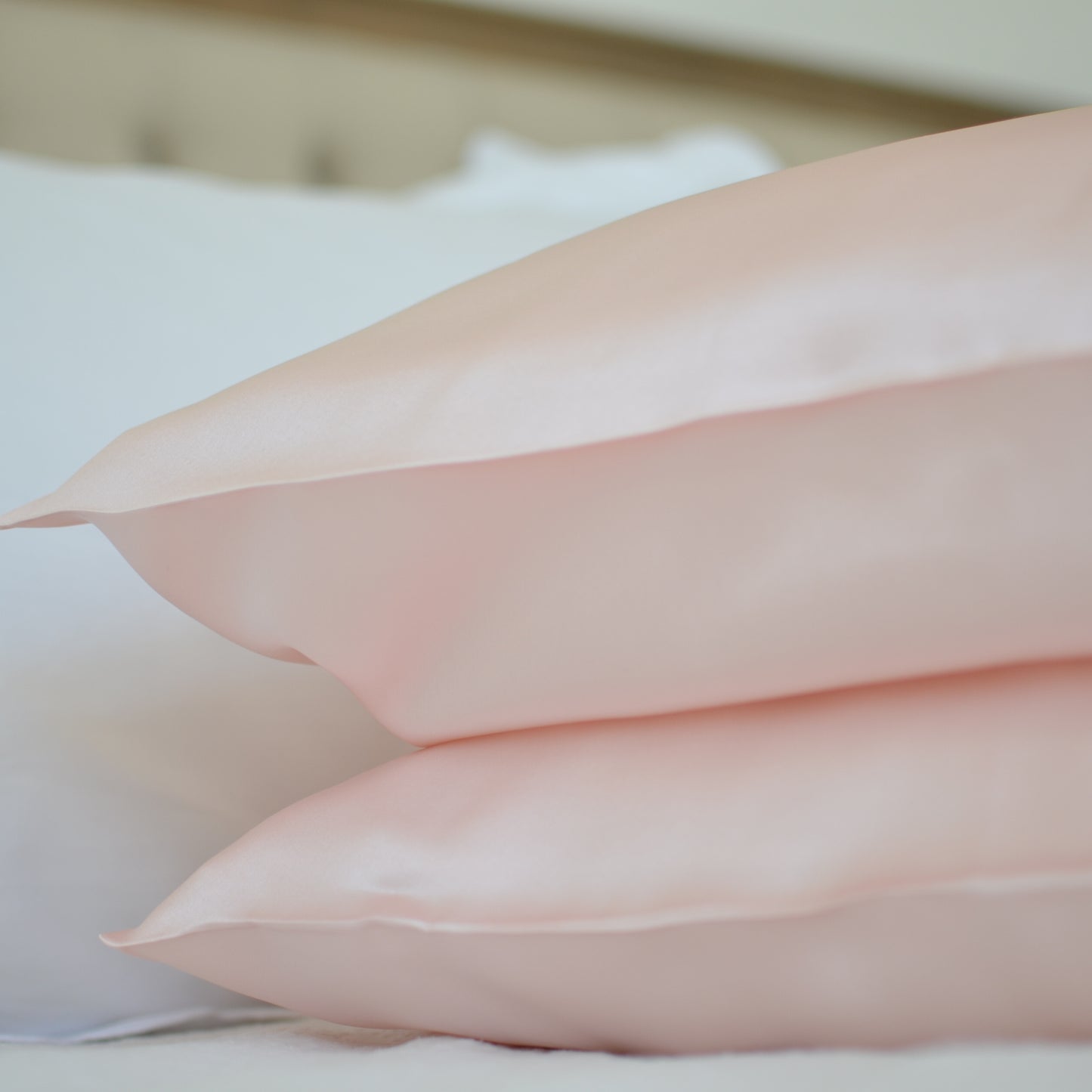 Silk pillowcase pink